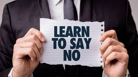 The Power of Saying No: Setting Boundaries & Protecting Your Energy