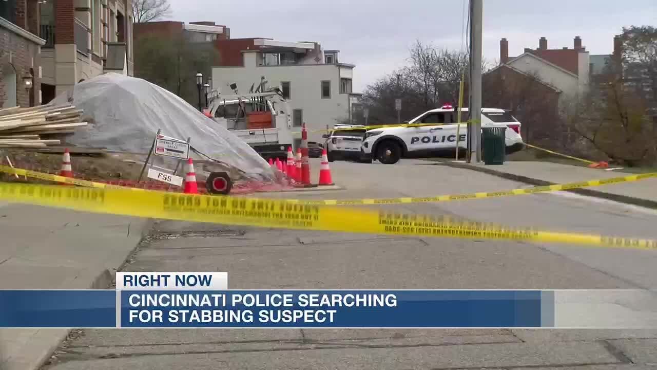Cincinnati Police searching for stabbing suspect - YouTube