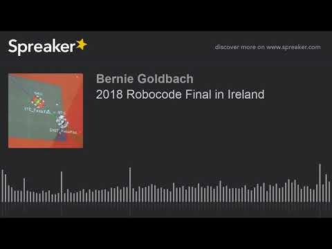 2018 Robocode Final in Ireland