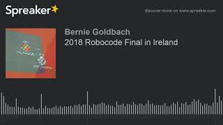 2018 Robocode Final in Ireland