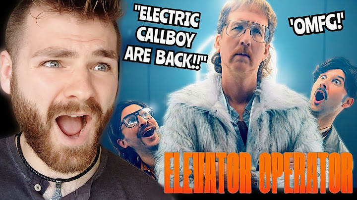 British Guy Reacts to ELECTRIC CALLBOY "ELEVATOR OPERATOR" | OFFICIAL VIDEO | REACTION!