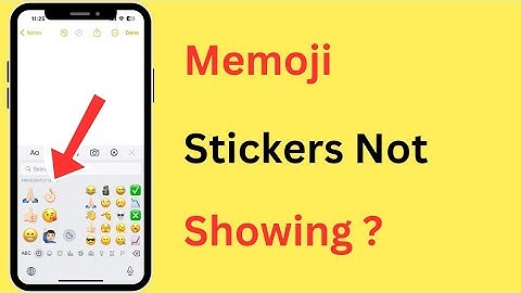 How To Fix Memoji Stickers Not Showing (Missing) In Emoji Keyboard In iPhone