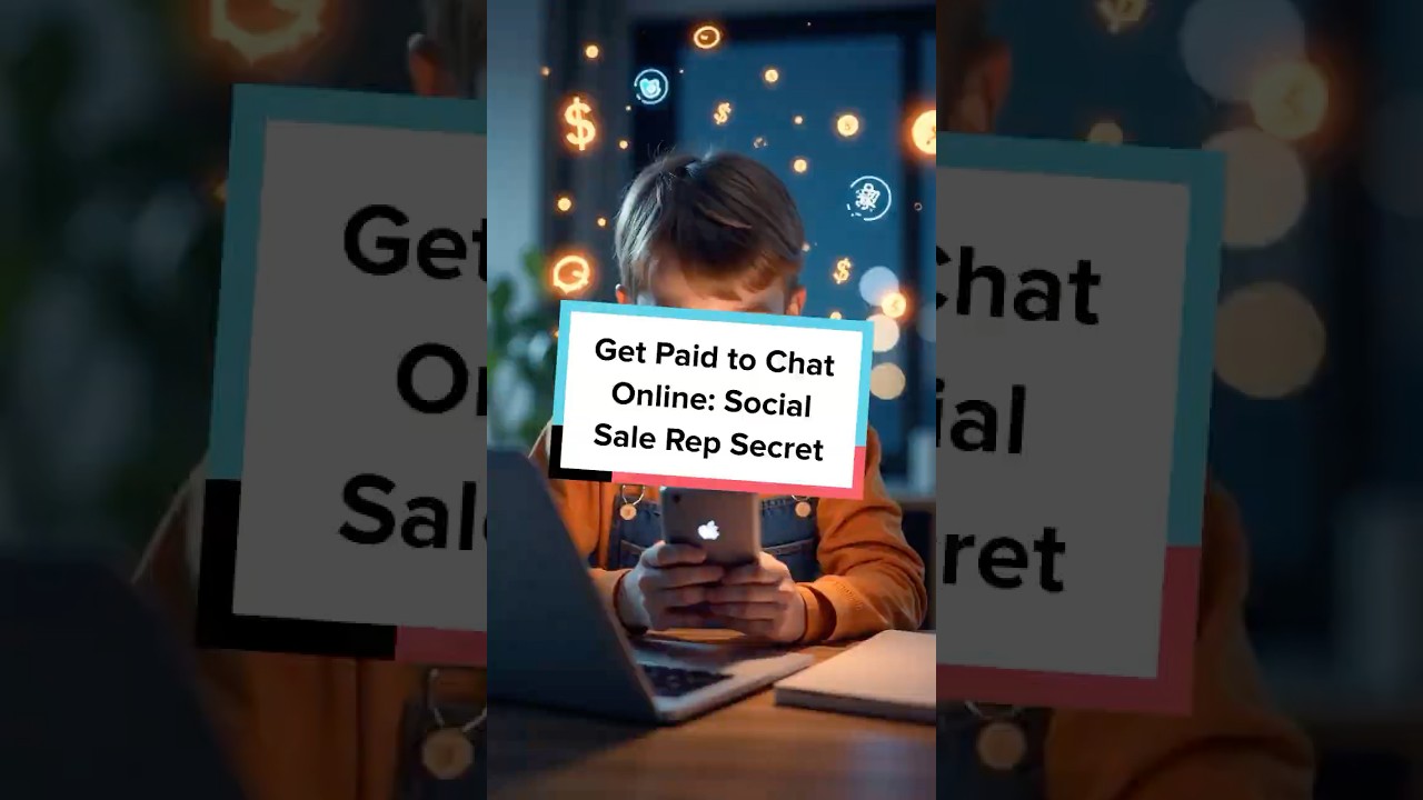 Get Paid to Chat Online: Social Sale Rep Secret