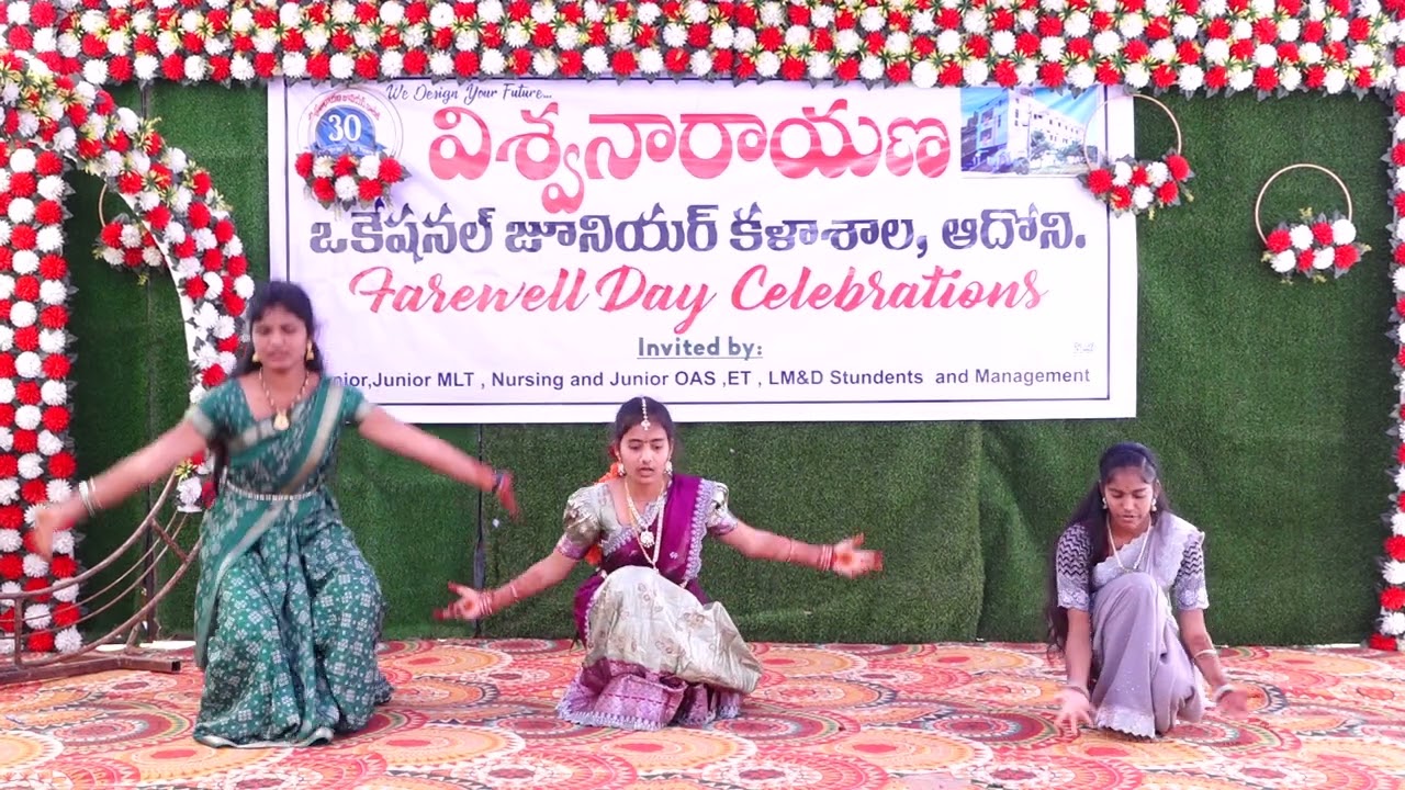 FAREWEL DAY DANCE PERFORMANCE BY FIRST YEAR NURSING STUDNET