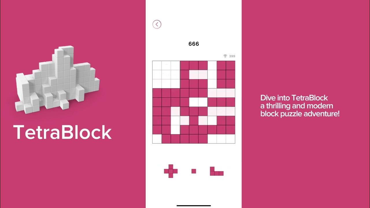 Tetra Block Block By Block Game YouTube