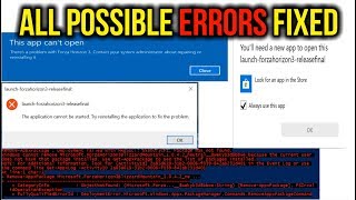 Forza Horizon 3 - All ERRORS FIXED { Deployment Failed / This APP can't Open / Screen Freeze } screenshot 3