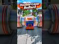 🚧💥 Double-Layer Bollard Trap 🚛⚠️ | 4-Bollard Squeeze Test | BeamNG.drive #beamngdrive #bollard