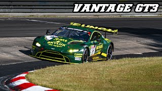 Aston Martin Vantage AMR GT3 | AMG V8 BiTurbo sounds & backfire | 2021-2022 Nürburgring