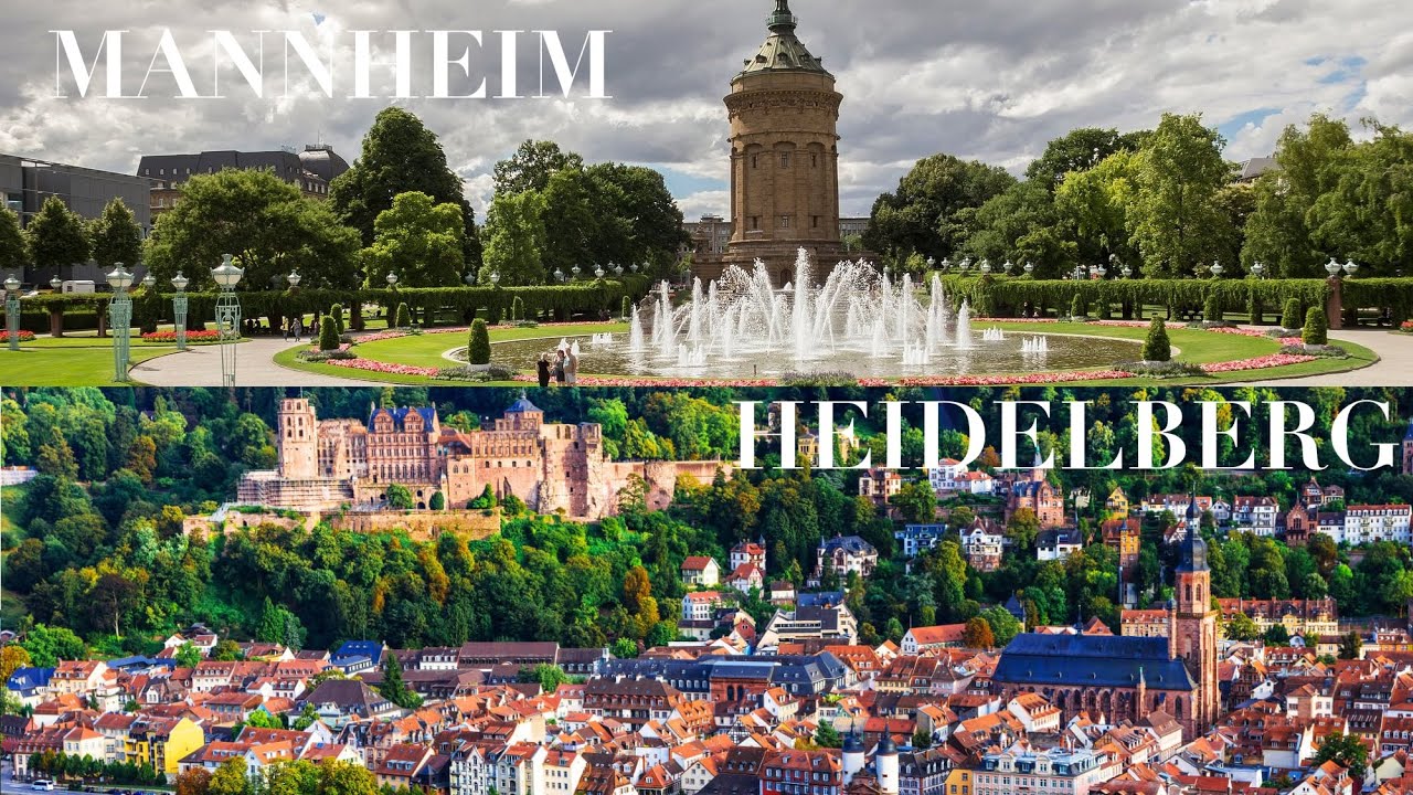 Mannheim - Heidelberg 100 km bicycle tour