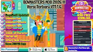 Bowmasters Update V11.1.6 Mod Menu Apk Unlimited Coin, Unlock all Character, Infinity Bidik Otomatis