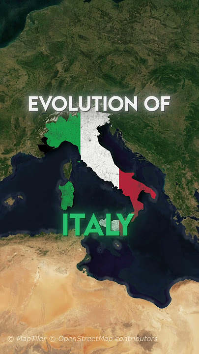Evolution of Italy #history #shorts