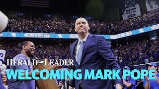 Big Blue Nation's 'welcome home' to new basketball head coach Mark Pope: Photo Highlights