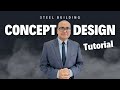 29 Conceptual Design of a steel building | Eurocode 3 Steel Design series
