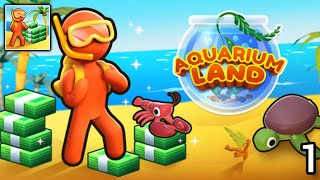 Aquarium Land - Fishbowl World | New Game | EP-1 |🐬🐟🐠🦐🐡🔥 screenshot 1