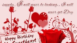 birthday wishes sweetheart happy quotes message whatsapp