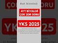 ÇOK ZOR BİYOLOJİ SORUSU #ayt #yks #yks2024 #yks2025 #yks2026 #tyt #yks2026 #ykstayfa #aytbiyoloji