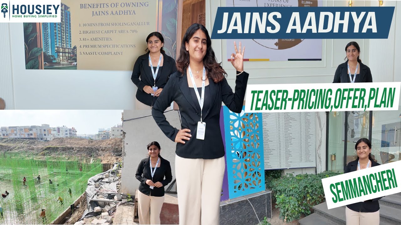 Jains Aadhya | New Launch 1BHK & 2BHK Flats In Semmancheri Chennai | Price & Location 2026