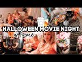 *CUTE* HALLOWEEN MOVIE NIGHT AT HOME WITH MY 3 YEAR OLD| Momtober 2020 Tres Chic Mama