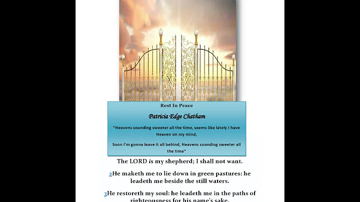 In Memory of Patricia Edge Chatham
