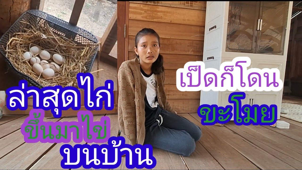 นางแดงบอกเป็ดตัวเดียวกอหายเสียดาย✌️🇱🇦❤️🇹🇭#แม่น้องรุ่งบ้านนา #