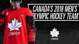 Canada’s Men 2018 Olympic Hockey roster!