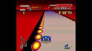 F-Zero SFC Full Walkthrough Part Blue Falcon Beginner Fire Field