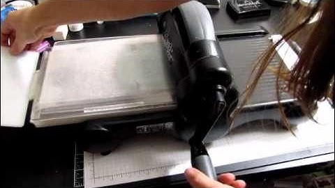 Partial Embossing with Embossing folders