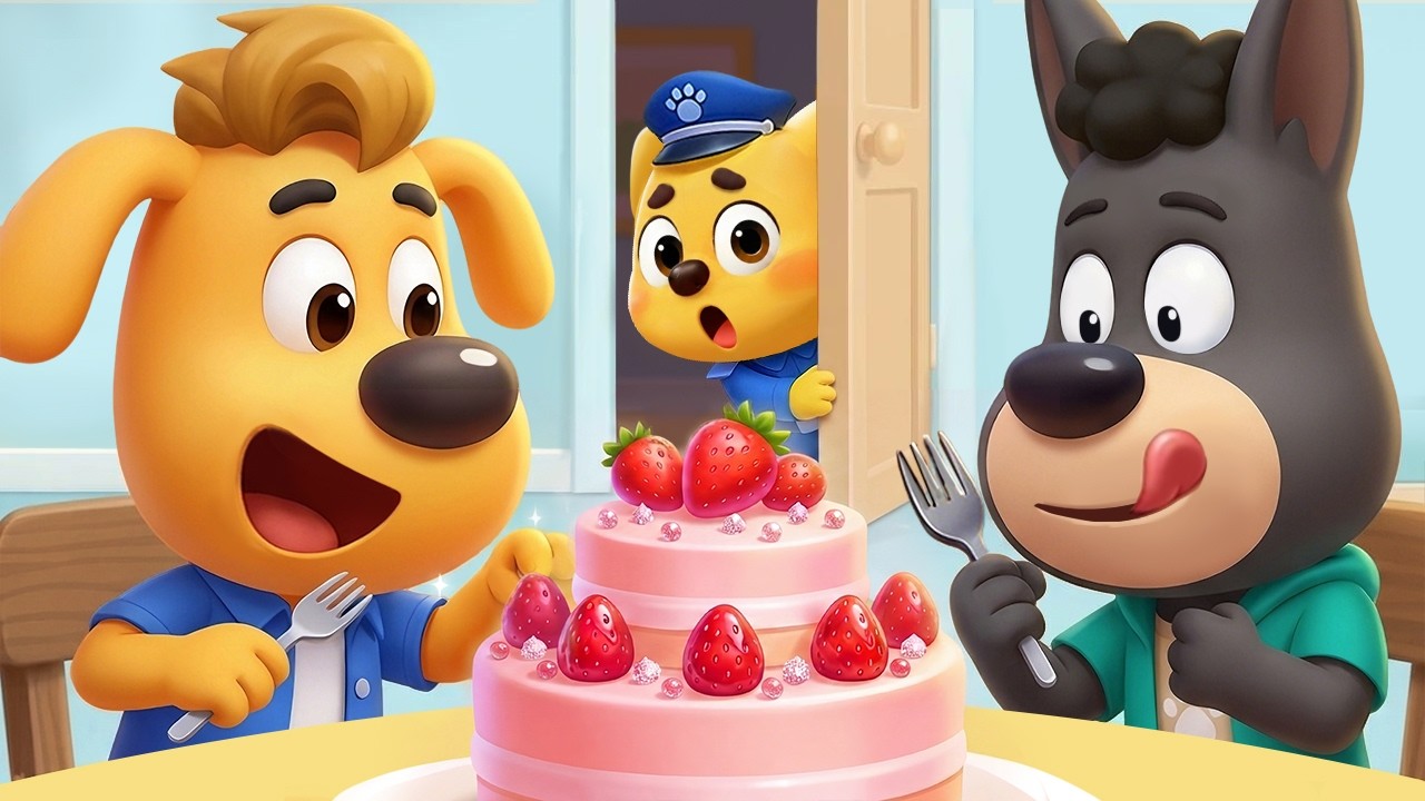 ケーキがあぶない!👀 くいしんぼうはだれだ? | ラブール警部人気動画まとめ | アニメ | 動画 | Sheriff Labrador | ラブール警部