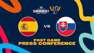 Spain v Slovakia - Press Conference