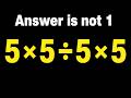Maybe 1 in 10 People Can Solve This PEMDAS Problem!