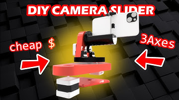 DIY 3-Axis Camera Slider Using Recycled Stepper Motors, IR Remote, & Arduino Nano! 🎥♻️
