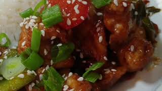 Dragon chilli Chicken   دجاج التنين الحار ولا أطيب 👌