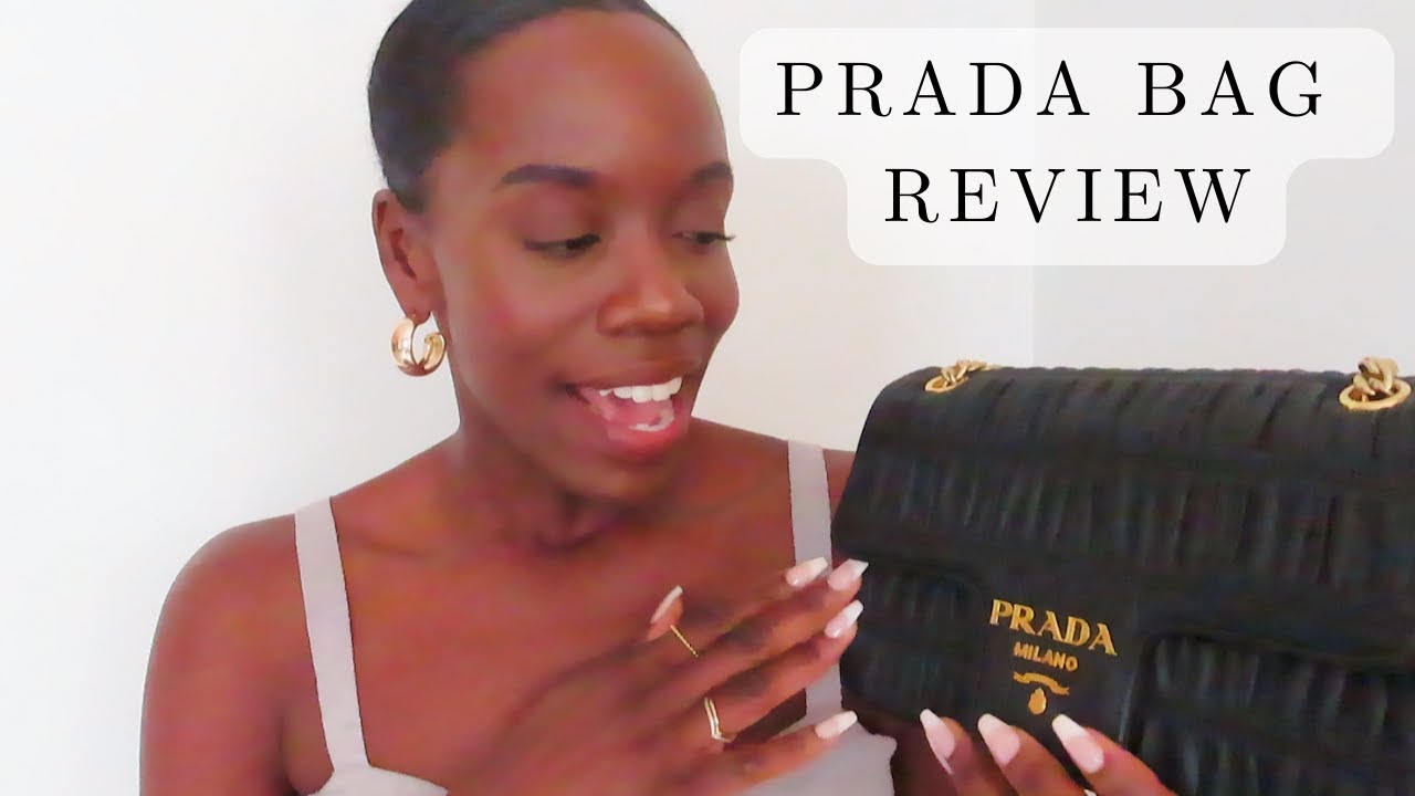 PRADA HANDBAG REVIEW | WHATS IN MY BAG | TALYSHA MARCELLUS