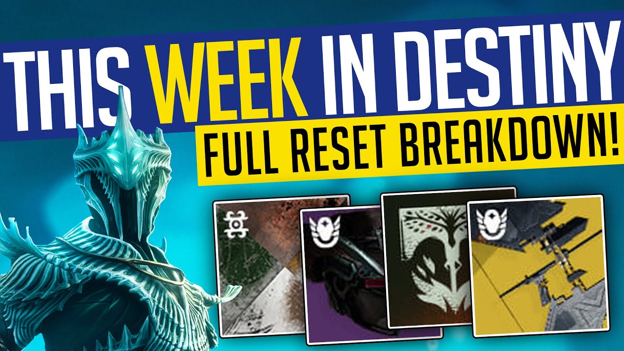 Destiny 2 THIS WEEK IN DESTINY 30th May! Iron Banner Update, New