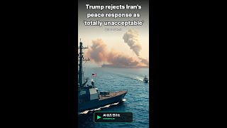 Trump rejects Iran's peace response as 'totally unacceptable'