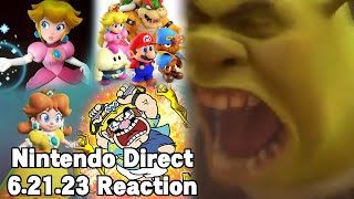 Mario Fans are FEASTING | Nintendo Direct 6.21.23 Reaction Highlights