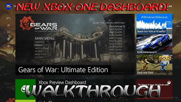 New XB1 Dashboard! (UI Walkthrough)