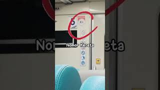 Menemukan Letak Info Kelas Kereta dan Nomor Kereta / Gerbong - Jangan Sampai Salah Duduk!