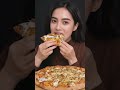 Eating today, cheesy pizza ASMR just enjoy the sound