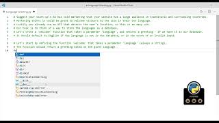 Python Coding Challenge - Easy #17 - Language Greeting