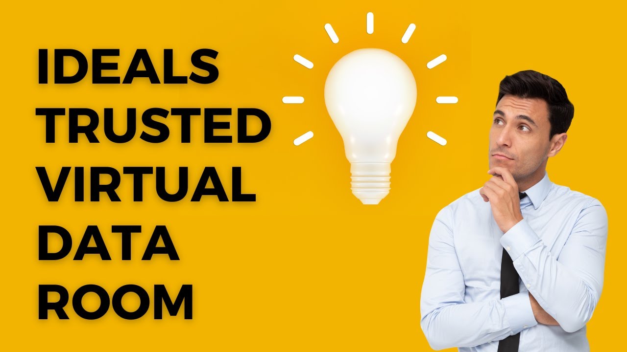 Ideals trusted virtual data room - YouTube