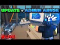 (Live) FISCH UPDATE + ADMIN ABUSE! | Fisch