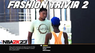 NBA 2K23 NEXT-GEN: Fashion Trivia 2 Answers | Yolanda and Sabine screenshot 2