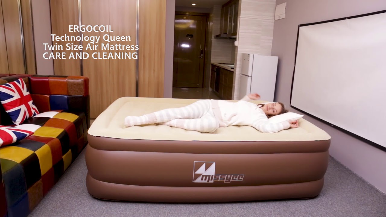 living solution twin size air mattress