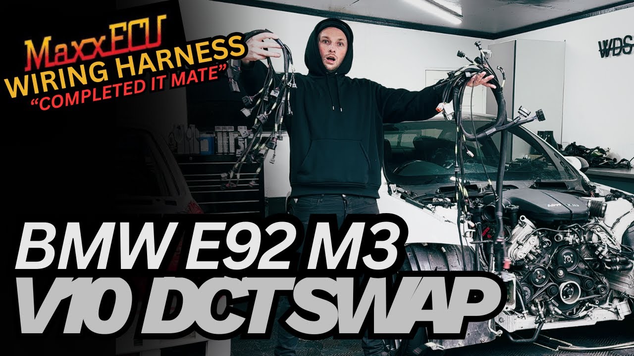 BMW E92 M3 - V10 DCT - Bespoke Wiring Harness COMPLETE! “Completed it mate!”