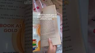 The ultimate move when the book gets too good 😭👀#bookbites #readingbuddies #novelist #novel #reader
