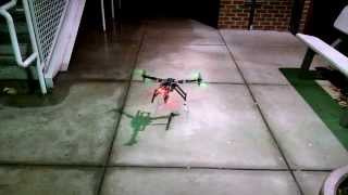 First test Y6 Hexacopter