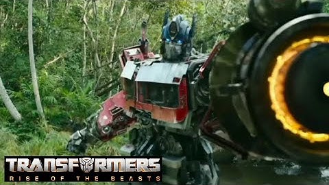 Transformers: Rise Of The Beasts - Prime Meets Primal (Autobots Meet Maximals) Clip