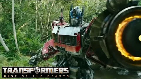 Transformers: Rise Of The Beasts - Prime Meets Primal (Autobots Meet Maximals) Clip