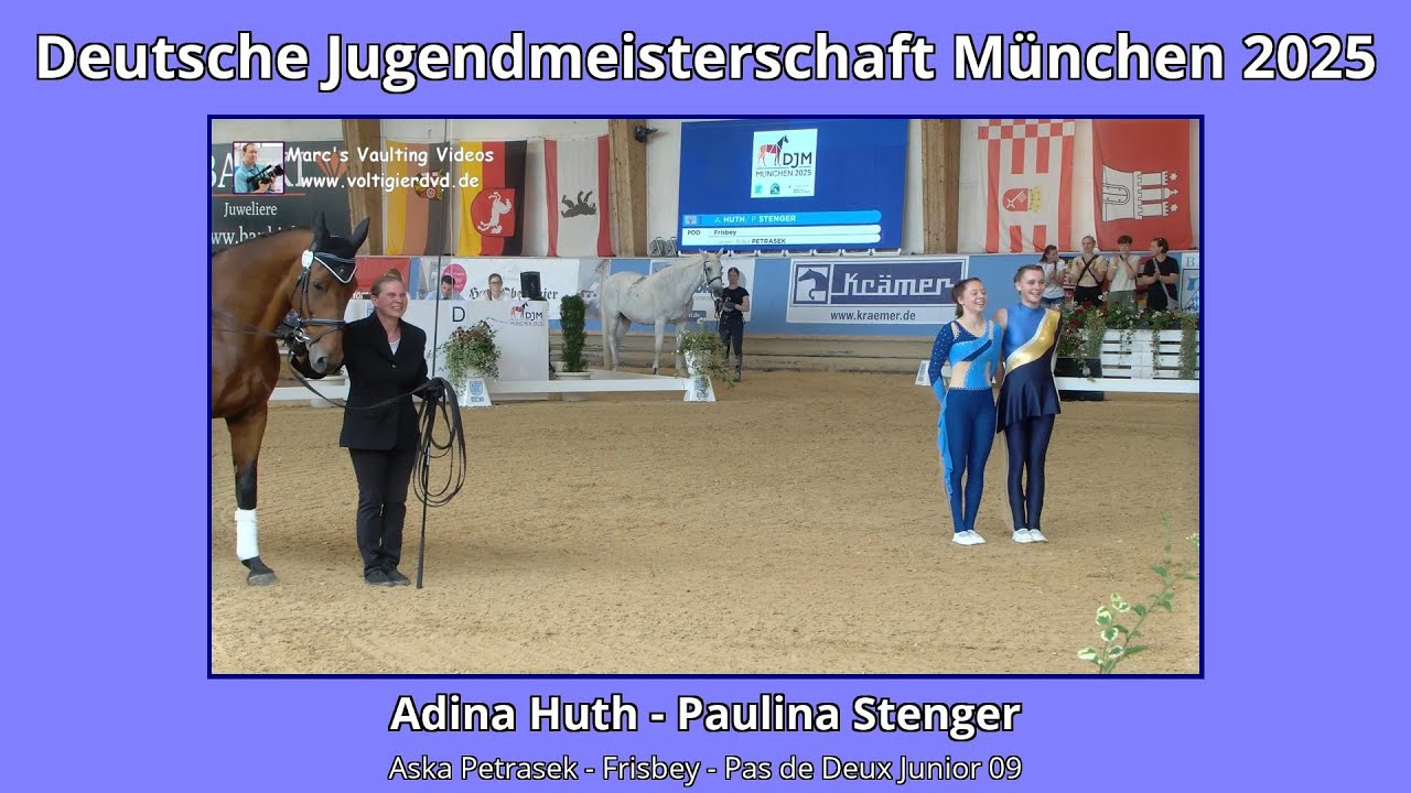 Adina Huth - Paulina Stenger - Pas de Deux Junior 09 - DJM München 2025